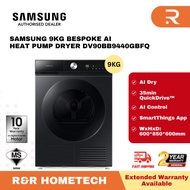 [TnG RM150] SAMSUNG 9KG 10KG Bespoke AI Heat Pump Dryer DV90BB9440GBFQ DV10BB9440GBFQ 烘干机 Baju Penge