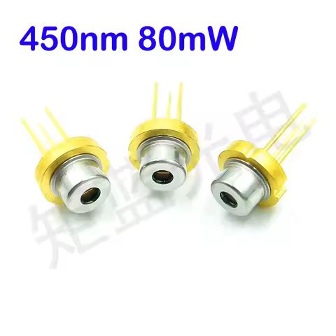PLT5 450B 5.6mm Blue 450nm 80mW - 100mW Laser Diode (Single Mode)