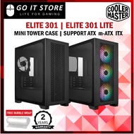 COOLER MASTER  ELITE 301 / ELITE 301 LITE mATX Steel Casing with 3 ARGB FAN (E301L-KGNN-S00 / E301-K