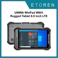 UNIWA WinPad W801 Rugged Tablet 8.0 inch LTE 256GB Black (8GB RAM)