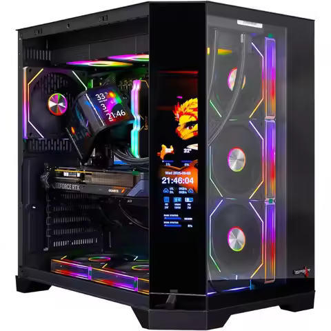 Gaming PC – Core i5-14400F, RTX 5060 8GB Triple-Fan, 16GB DDR5, 1TB NVMe SSD 3300MB/s, 700W 80+ PSU,