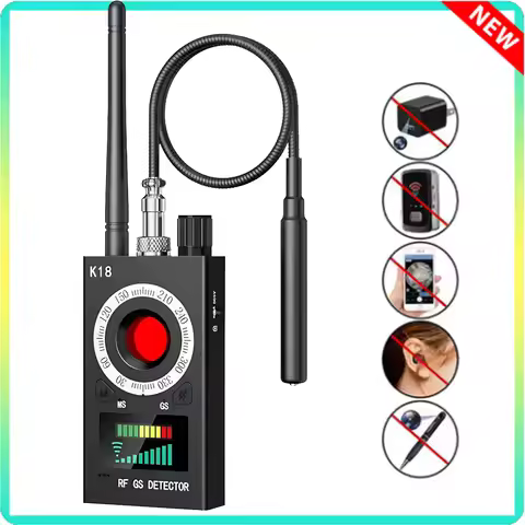 K88 Anti Candid Camera Detector RF GPS Signal Scanner Audio GSM Bug Tracker Finder Audio Signal Bloc