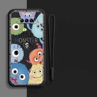 Xiaomi Black Shark 4 4pro Phone Case All Wrapped Shatter-Resistant Silicone Soft Case Little Monster Family Cute Cartoon Protective Case