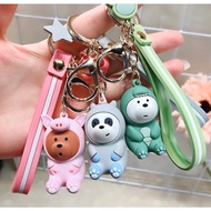 GANTUNGAN We bare bears Hanger w Keychain Keychain