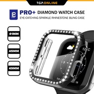Pro+ Diamond Full Cover Watch Screen Body Protection Case for Apple Watch 41mm / 45mm / 49mm