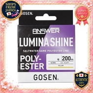 GOSEN Answer Lumina Shine 200m Fishing Line