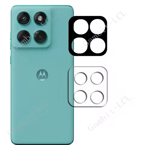 2PCS 9H HD 3D Camera Lens Film For Motorola Edge 60 Fusion 6.67" Edge60Fusion 60Fusion Tempered Glas