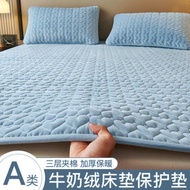 foldable mattress seahorse foldable mattress kids Milk Velvet Mattress Autumn and Winter Lamb Velvet Winter Thickened Warm Mattress Winter Bedding with Velvet Blanket Cushion