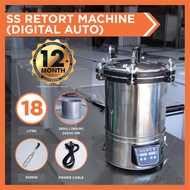 SS Retort Machine Digital Auto/ Manual 18L & 25L [Mesin Retort Makanan & Minuman] Mesin Steril Makan