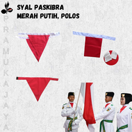 Syal Paskibra Merah Putih / Slayer Paskibra / Slayer Paskibra Merah putih