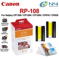 Canon RP108 Selphy Color Ink Paper Set (108 Sheets) RP-108 Compatible CP820/ CP910/ CP1000/ CP1200/ 