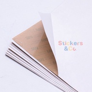 [SG] 10 Sheets 3M467MP High Performance Acrylic Adhesive Sheets. A3/A4 Transfer Sheet. Sticker Maker