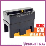 (TNB)RC102 60 Amp( Screw Type) Ac250v Cut Out With Fuse Complete set