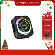 Amgras IceWorld Pro 2 Phone Cooler  Mute Magnetic/Clip-on Cooling Fan With RGB Lights For Gaming  Li