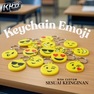 GANTUNGAN Cute Emoji Keychain – Unique Expression Emoji Keychain, Bag & Key Accessories
