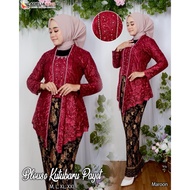 Zk - Sequin tulle Brocade kebaya Suit/Contemporary Women's kebaya Dress/modern Graduation kebaya/tulle kebaya outfit/Proposal kebaya