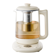 家用1.8L大容量養生壺燉煮一體玻璃恆溫壺多功能全自動煮茶器