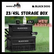 BasiqNature 23/45L Blackdog Outdoor Camping Storage Box Folding Box Camping Car Storage Box Storage 