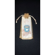 ^_% TKL %_^ (contains 50 pcs SOUVENIR TILE POUCH SIZE LxP 7 X 17 CM... Xy-2