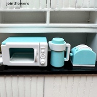 New Jtid 1 Set Mainan Microwave Mini Skala 1: 12 Untuk Rumah Boneka