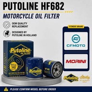 100%ORI} PUTOLINE Oil Filter HF682 CF MOTO 450CLC, MTX, 650GT, 675NK, 700CL-X / MORINI X-CAPE 650 / 