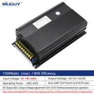 DC 12V 24V 36V 48V 60V LED Power Supply AC Mute Lighting Transformers 1500W LED Light Driver Power A