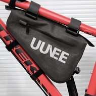 Waterproof Bicycle Front Frame Bag Triangle Bag Cycling Gear Bicycle Front Hanging Bag Large Capacit