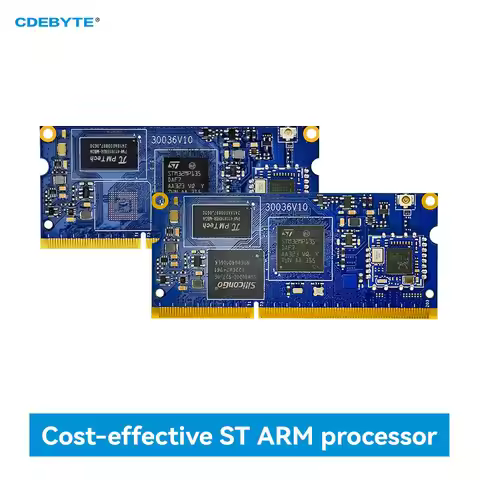 Core Board STM32MP135 CDEBYTE ECK10-135 Series ARM Cortex-A7 1GHz Linux Dual Gigabit Ethernet RGB888