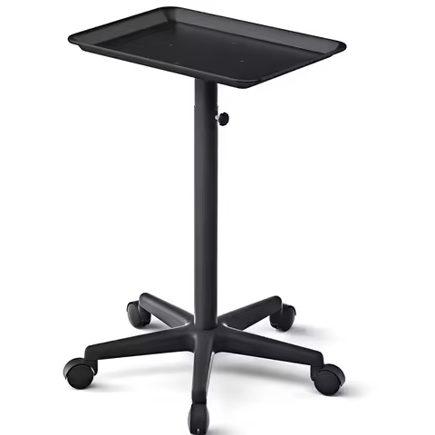 Beauty Barber Trolley Rolling Cart Height-Adjustable Hair Tool Tray multifunctional Trolley Barber S