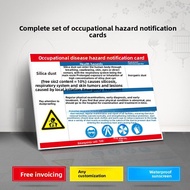 Dust Hazard Warning Sign