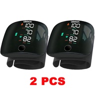 Omron Rechargeable Wrist Blood Pressure Monitor with LED Touch Screen Automatic BP Checker Voice Fun