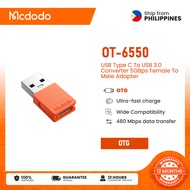 Mcdodo OT-6550  USB Type C To USB 3.0 Converter 5GBps Female To Male Adapter