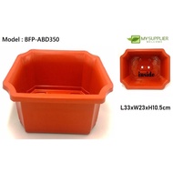 No.ABD350 Plastic Flower Pot L33xW23.2xH10.5cm