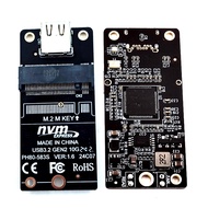 M.2 To Type-C SSD Enclosure Adapter NVME HDD Enclosure Intercom Board JMS583 Chip USB3.2 Support 223