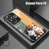 Case poco F6 - Softcase Glass poco F6 Premium - Casing poco F6 - Silicone poco F6 - Softcase F6 [548