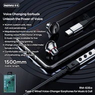 REMAX RM-635A TYPE-C WIRED VOICE-CHANGER EARPHONES