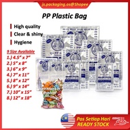 500g Cap Ketam PP Plastik Bag /PP Clear Plastic Bag / Thailand PP Thick Bag (Tebal 08)