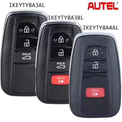 Autel Universal Smart Remote Key IKEYTY8A3AL/IKEYTY8A3BL/IKEYTY8A4AL 3B/4B for Toyota Autel Smart Ke
