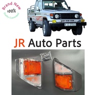 Toyota Land Cruiser 70 HDJ78 HZJ78 1999-2007 Corner lamp/Front turn signal lamp/ Chromed/ black