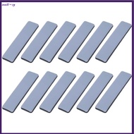 12pcs Heavy Furniture Sliders Gliders Movers Slide Set 15x75 mm[mall-sg]