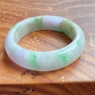 春帶彩翡翠手鐲 | 13圍 | 天然緬甸玉A貨翡翠 | 送禮