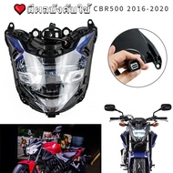 ชุดไฟหน้าชุดโคมไฟหน้า honda CB650F CBR650F โช๊คหน้าซ้ายขวา หม้อน้ำ cbr659fไฟหน้า cb500x เรือนไมล์แท้