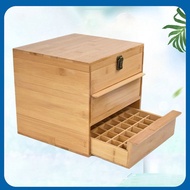 DoTERRA Essential Oil Box Three-Layer Multi-Grid Essential Oil Storage Box Drawer Storage Wooden Ess
