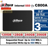 ลด 50% (พร้อมส่ง)120GB | 128GB SSD DAHUA รุ่น C800A 2.5″ 3D TLC SATA III (6Gb/s) ของแท้ ประกัน 3 ปี S128G 800AS240G | DHI-SSD-C800AS256G)