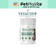 VETACTIV8 50g w/ Ascophyllum Nodosum Seaweed Reduce Plaque & Bad Breath Dental for Cat Dog Meds LC