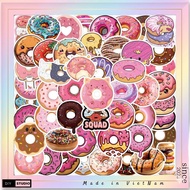 100 donut stickers
