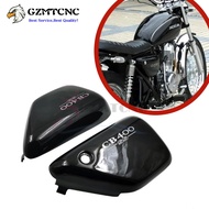 Left & Right Tank Side Panel Fairing Battery Cover Frame Guard Protector for Honda Cb400SS CB400 SS 