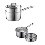 Taiban High Quality 5 Layer 304 Stainless Steel Milk Pot/ Sauce Pan