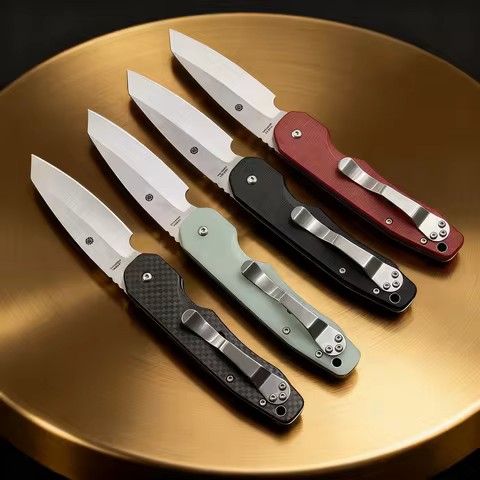 C240- Multi-functional folding knife with 8Cr13Mov stainless steel blade and anti-slip G10 handle hu