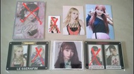 私人收藏。。罕見le sserafim iz one chaewon 親筆簽名相/小卡/簽名專輯/官方post card 。。各$2280全部只有一張。。另有ive akb48 twice 簽名